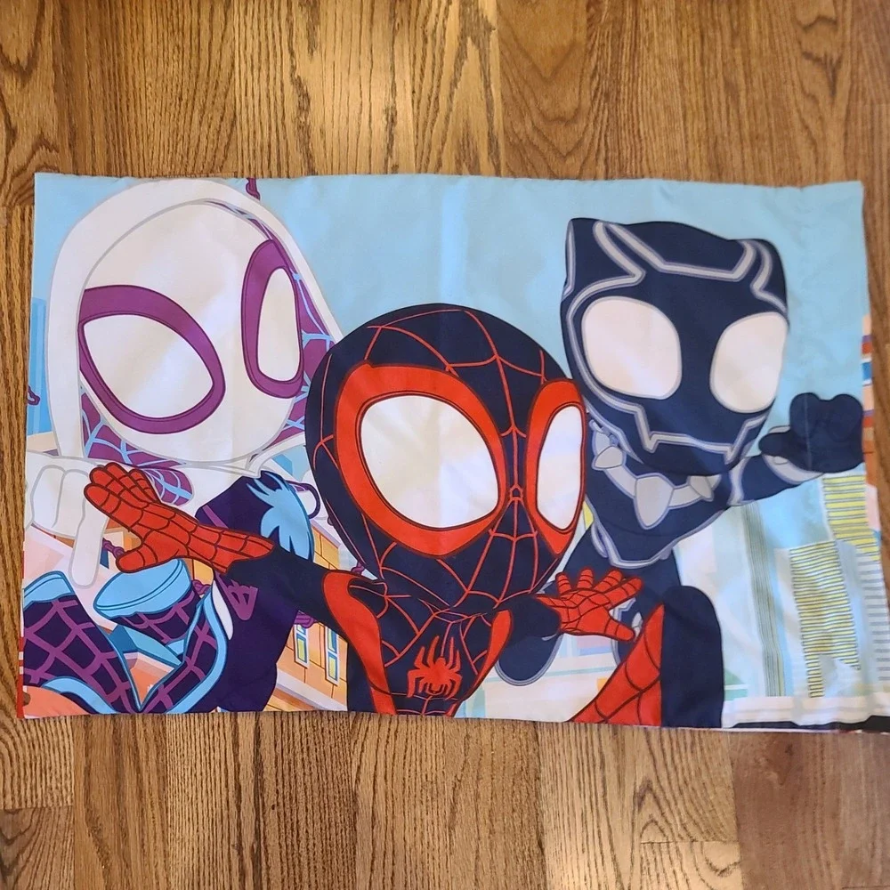 Marvel Spidey and His Amazing Friends Standard Full Sheet Set 3pc Spiderman Good